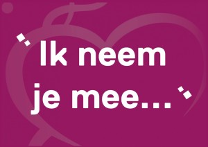 Ik neem je mee (Weekendjeweg.nl) (bookit)