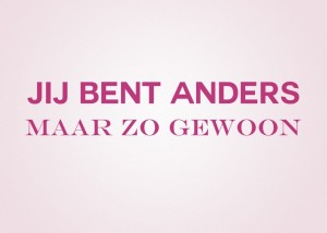 JIj bent anders maar zo gewoon (Emile Mes)