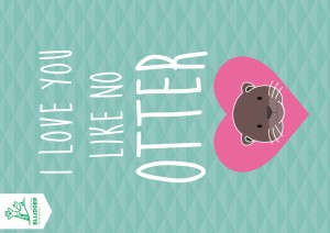 I Love You Like No Otter (Blijdorp)