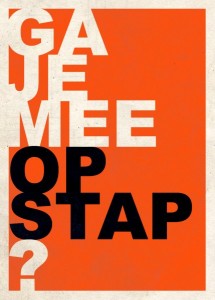 Ga je mee op stap?