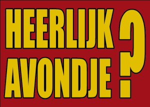 Heerlijk avondje?