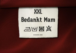 XXL bedankt mam, en nu wassen kreng!