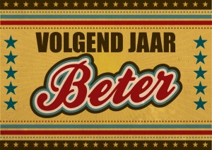 volgend jaar beter