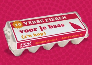 Eieren voor je baas (z’n kop)