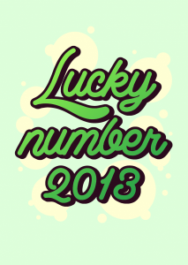 Lucky number 2013