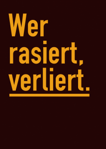 Wer rasiert…