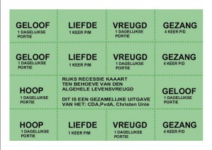 Geloof, Hoop, Liefde, Vreugd en Gezang!