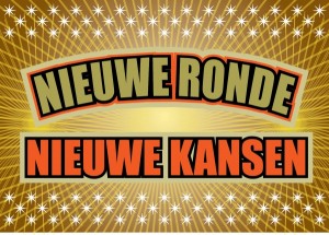 Nieuwe ronde nieuwe kansen