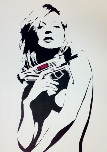 FAKE KATE stencil