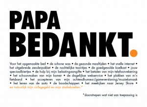 Papa bedankt – YoungCapital