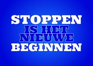 stoppen is het nieuwe beginnen (nicotinell)