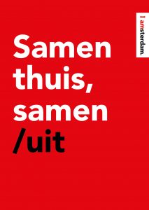 samen thuis, samen/uit (amsterdam marketing)