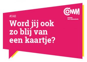 word jij ook zo blij van een kaartje? (museum voor communicatie)