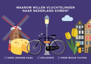 waarom willen vluchtelingen naar nederland komen? ( unhcr)