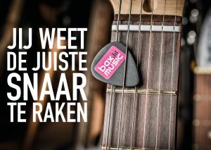 jij weet de juiste snaar te raken (Bax shop)