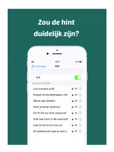 zou de hint duidelijk zijn? (trimbos)